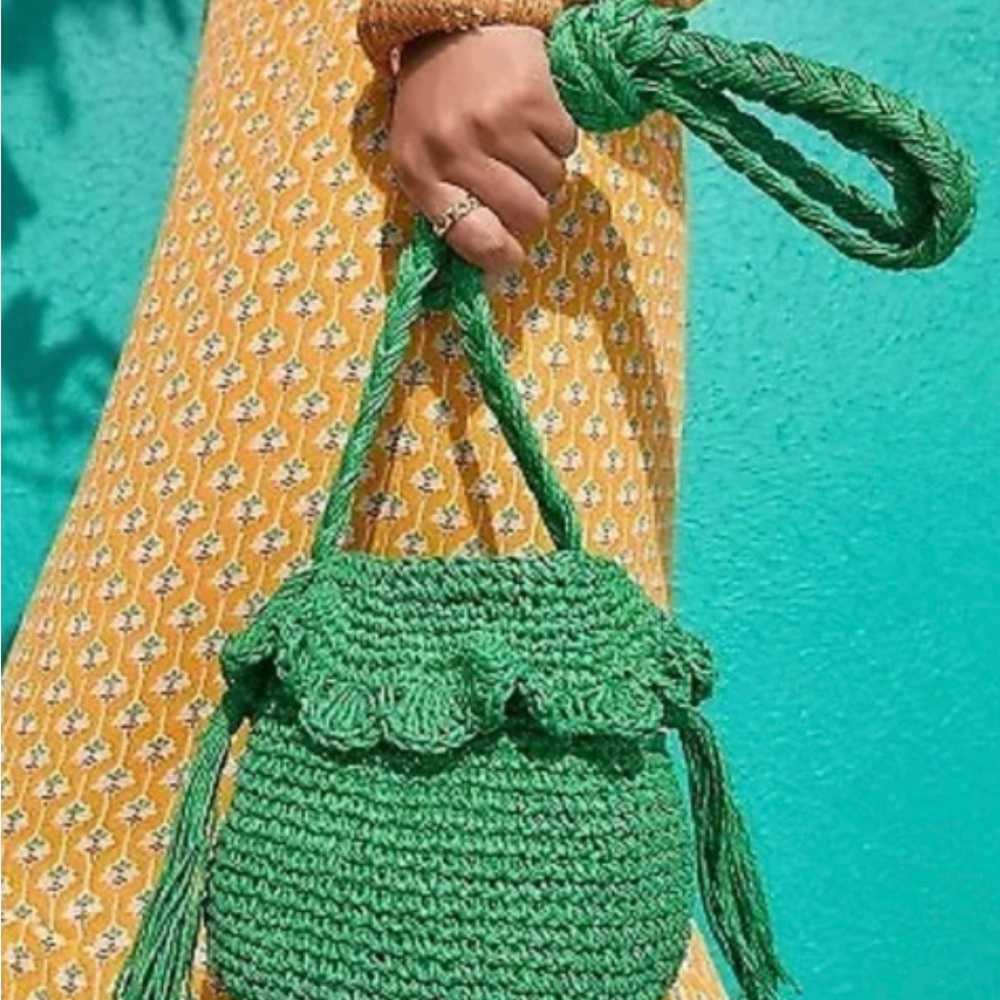 Rhode for Target Green Straw
Crossbody Bucket Bag